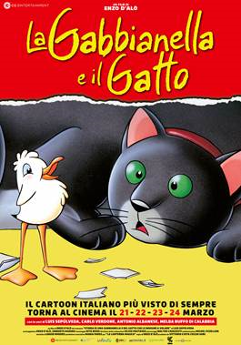 "La Gabbianella e il Gatto" torna al Cinema, ma solo per poco